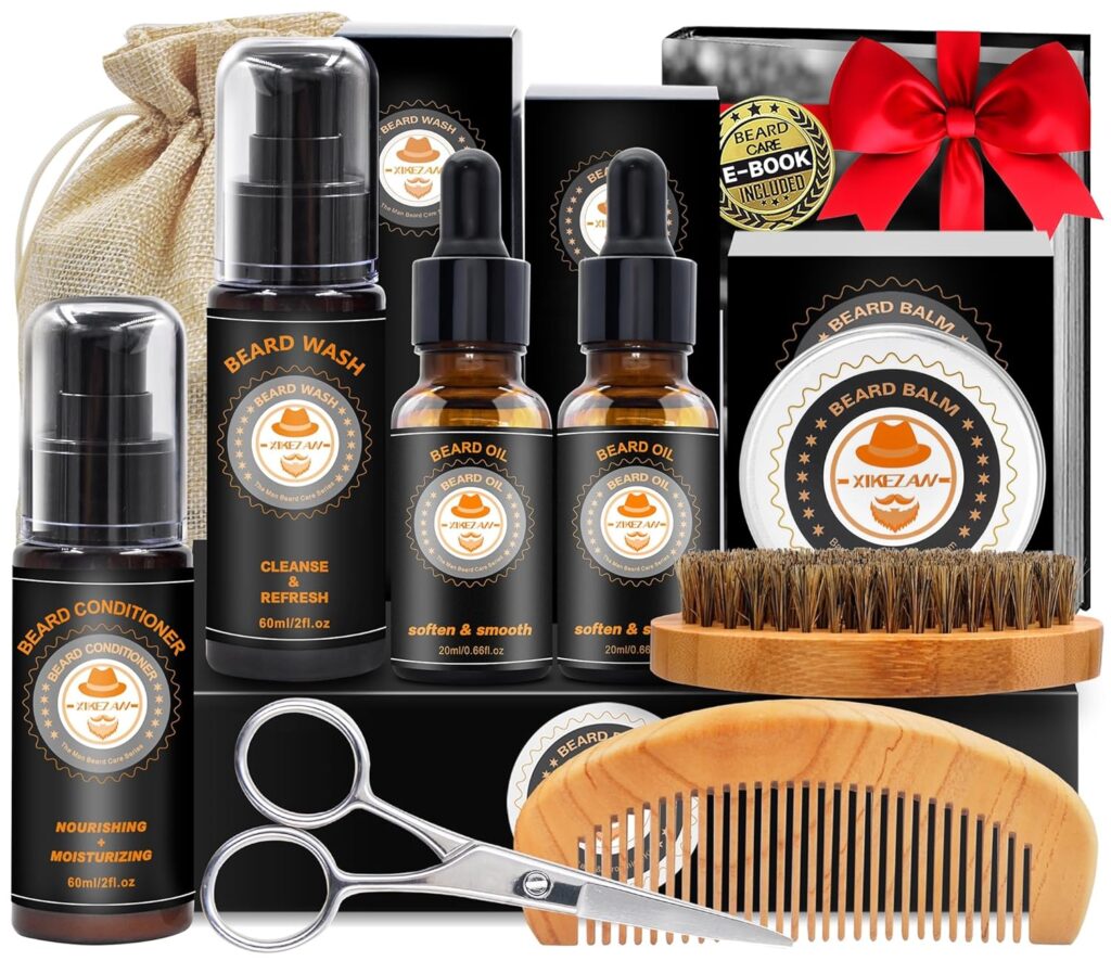 XIKEZAN Beard Grooming Kit